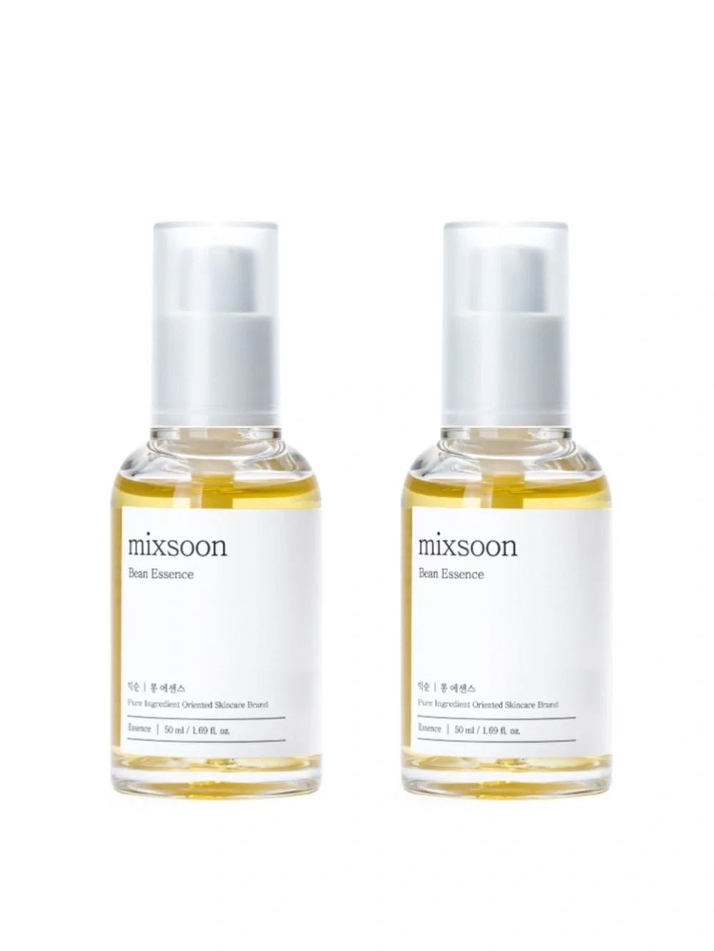 MIXSOON 1-1 Bean Essence Bundle Lightweight Facial Serum 60ML Ea